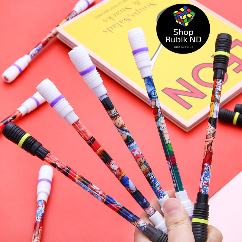 Bút Quay Nghệ Thuật Pen Spinning Giá Rẻ Họa Tiết Hoạt Hình