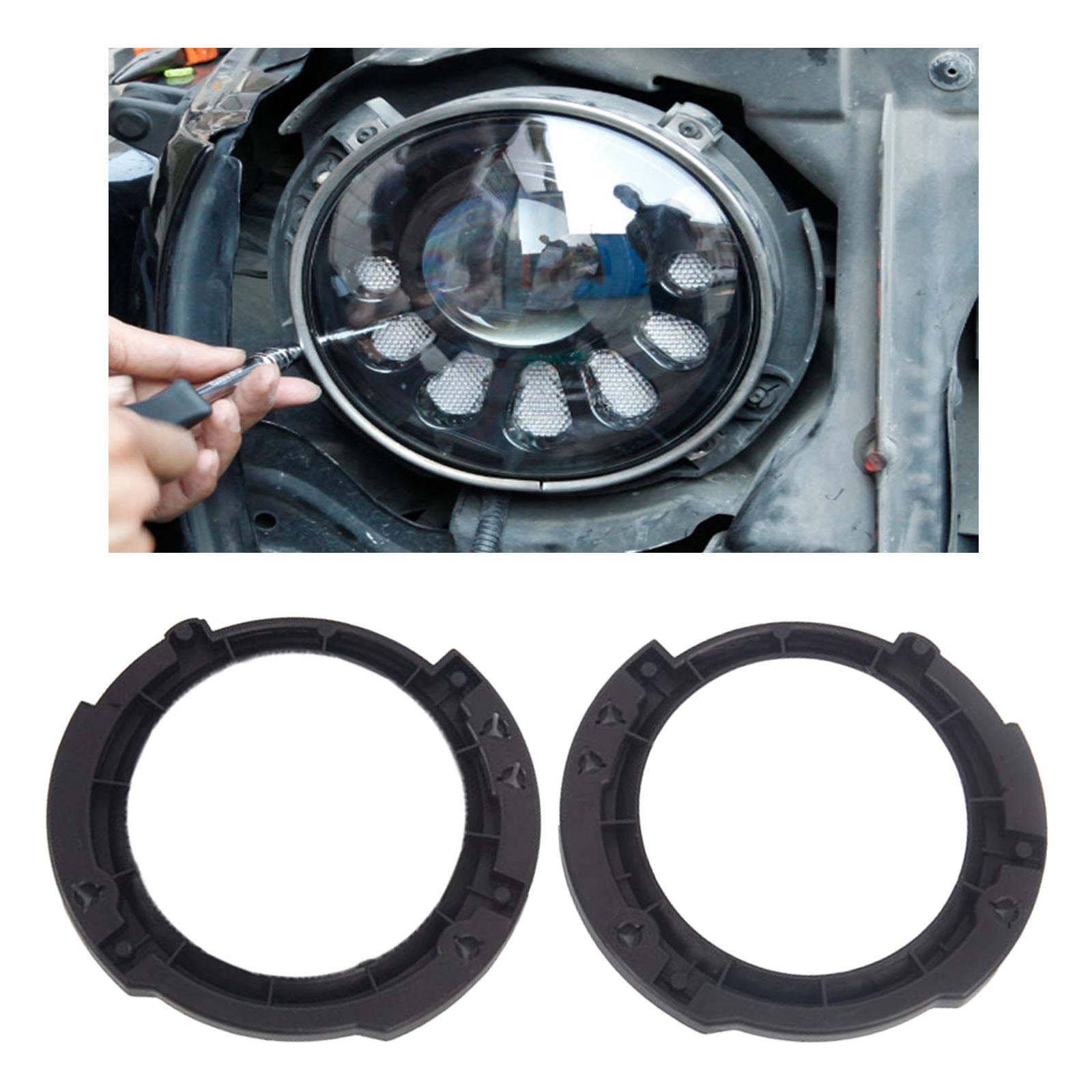 2- 7 Inch Headlight Mounting Bracket Replaces for  2007-2018