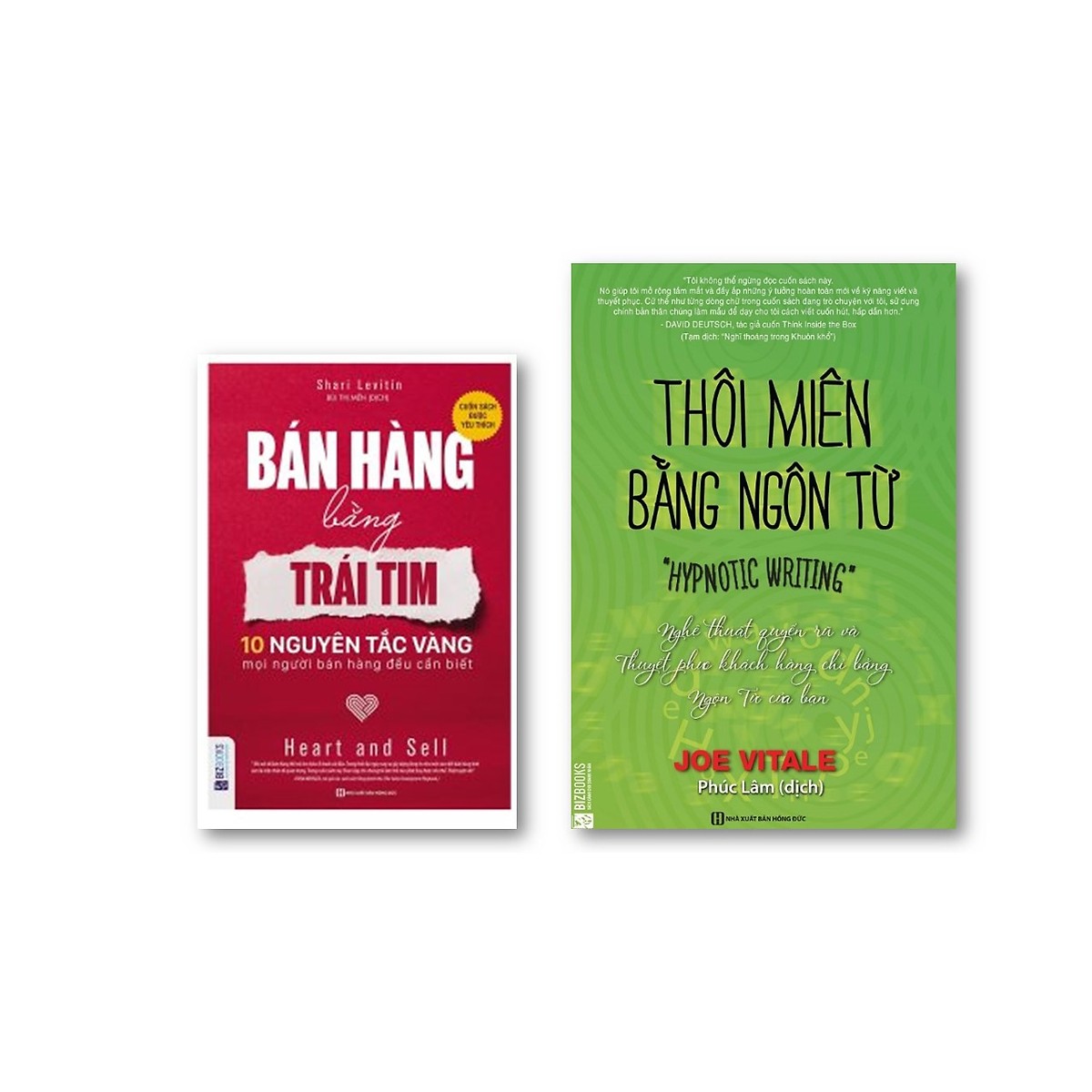 Combo Nghệ Thuật Bán Hàng (Bộ 2 Cuốn Sách Bán Hàng Bằng Cả Trái Tim + Thôi Miên Bằng Ngôn Từ) (Quà Tặng: Bút Animal Kute')