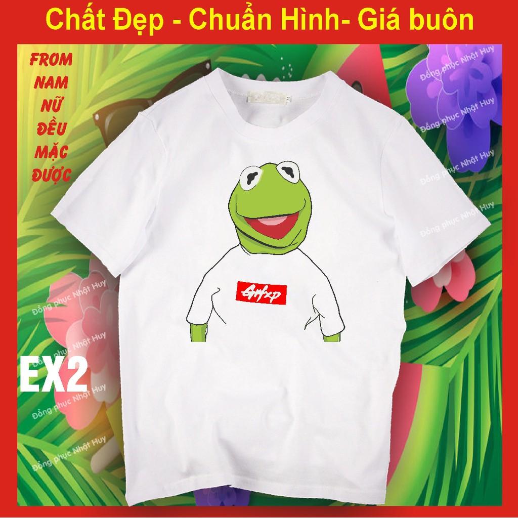 Áo thun ếch xanh ngộ nghĩnh 1,chất đẹp.phông supreme