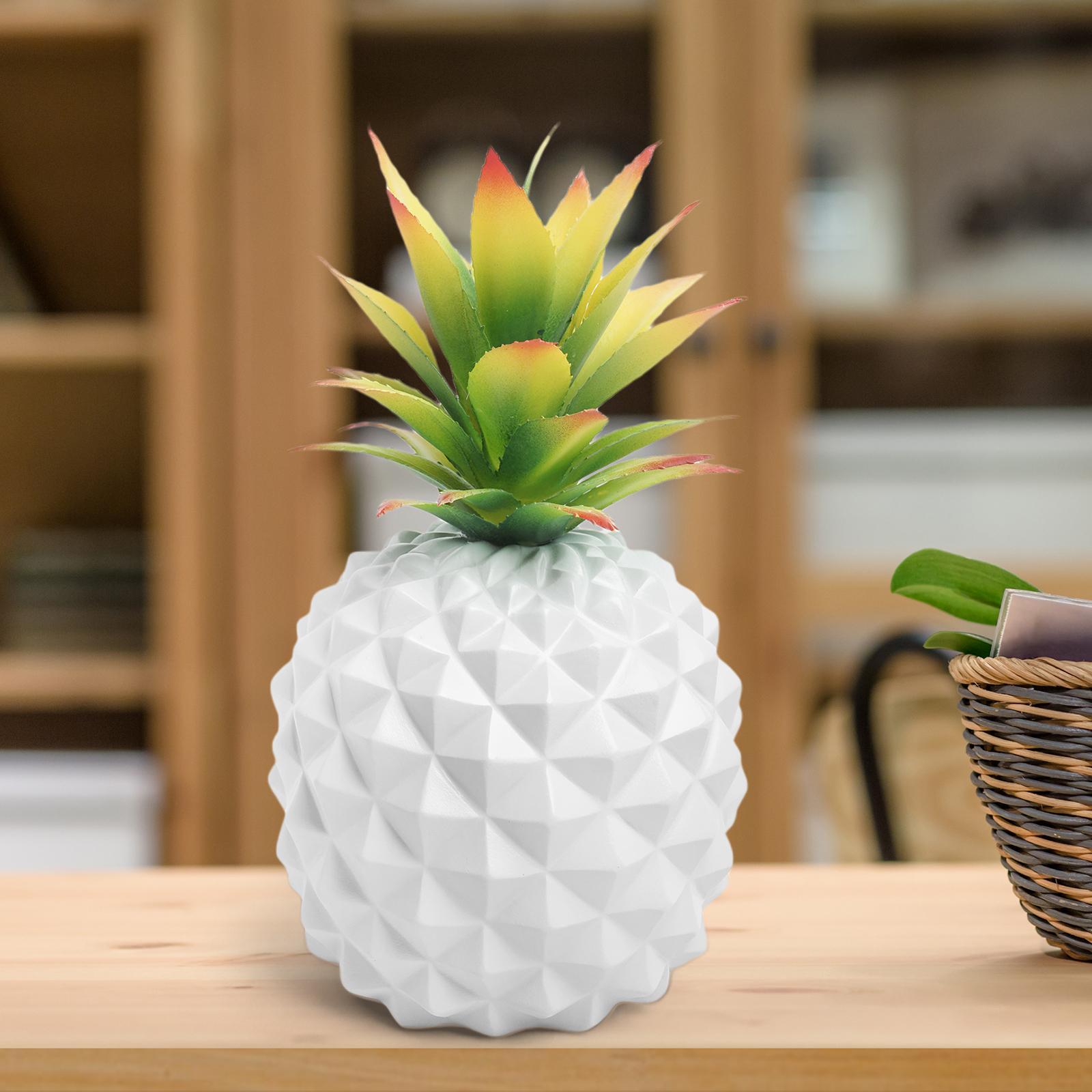 Resin Pineapple Ornament Home Decor Object Decorative Item for Desktop