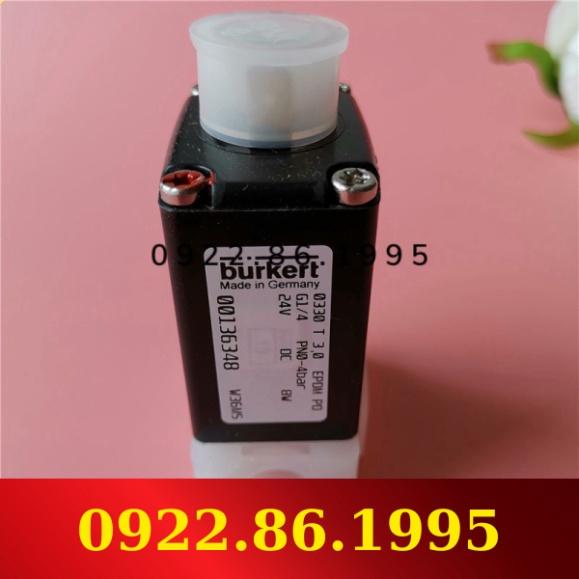 Van Điện Từ Burkert Van Điện Từ Chống Ăn Mòn 0330 Chống Ăn Mòn Pvdf 24VDC 00136348