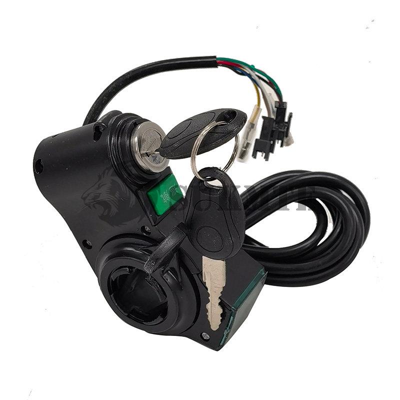 Khóa đánh lửa xe tay ga điện với 2 phím cho Kugoo M4 Pro Xi lanh công tắc khởi động khóa Keys Kick SCOOTER PHỤ TÙNG