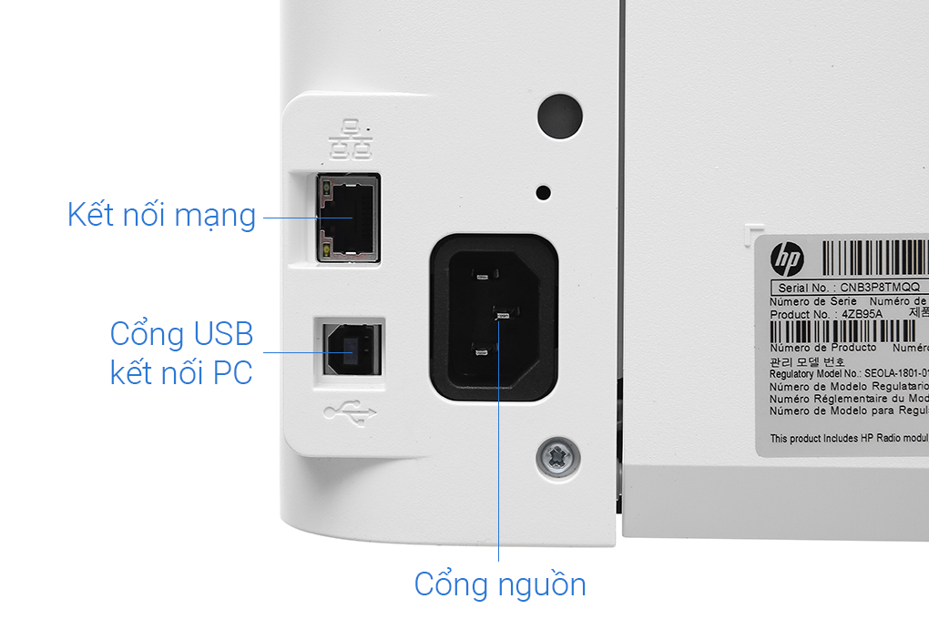 Máy in màu Laser HP 150nw/Wifi (4ZB95A)- Hàng chính hãng