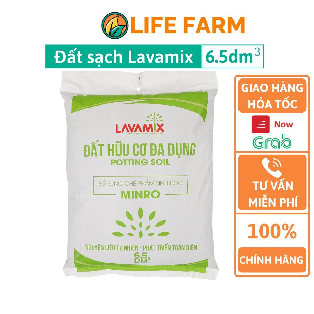 Đất Sạch Đất Hữu Cơ Đa Dụng Lavamix 6.5dm3 ~2,5kg .
