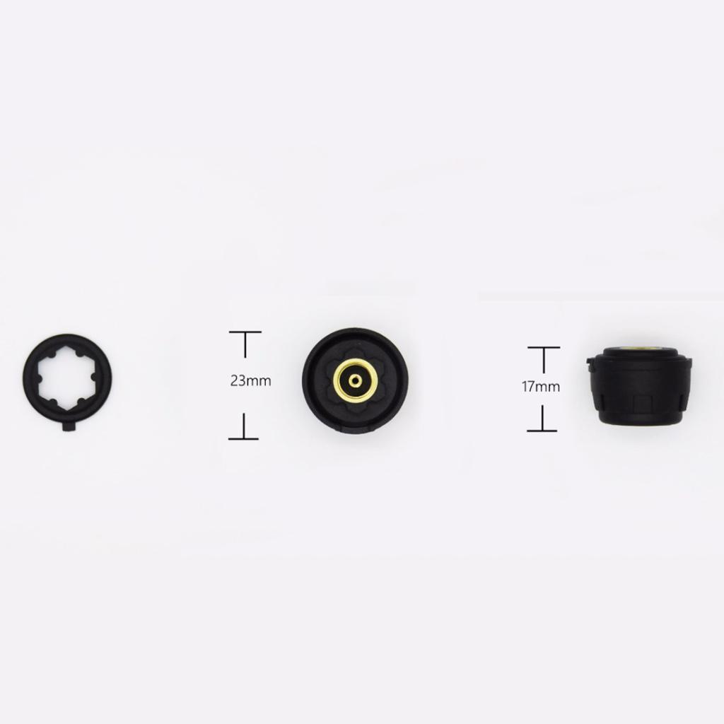 RV Car TPMS Tire Pressure Alarm Monitor System Solar Power External Sensor