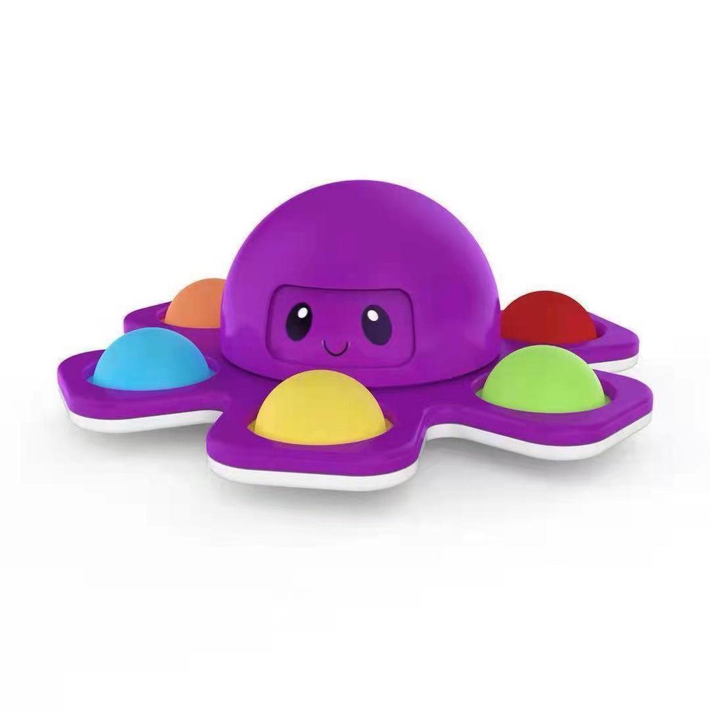 (MỚI) Con quay đồ chơi Fidget Spinner hình bạch tuộc, giúp giảm stress