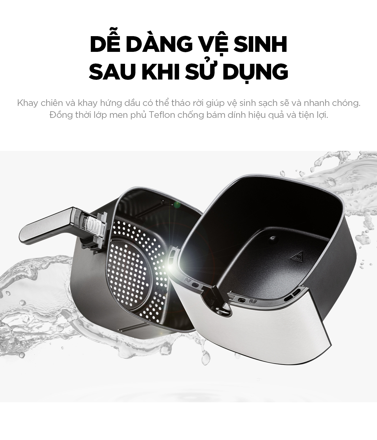 Nồi chiên không dầu Cuckoo CAF-G0510T/BKVNCV - Hàng chính hãng