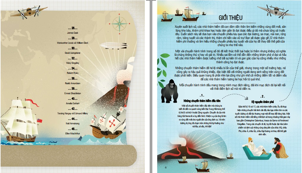 Sách - Những Chuyến Phiêu Lưu Làm Thay Đổi Thế Giới - Amazing Expeditions