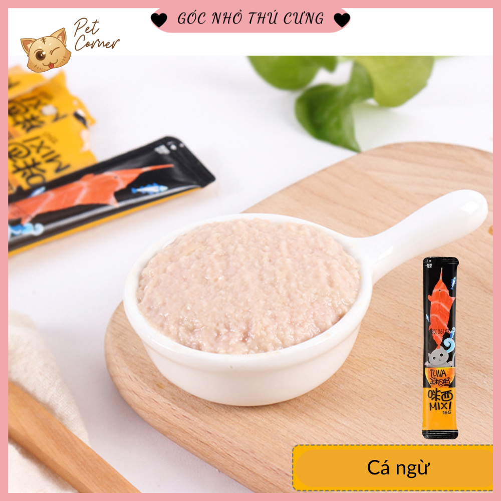 Súp thưởng cho mèo nhiều loại Shizuka | Ciao | Cat Food | Pet Snacks | Masti