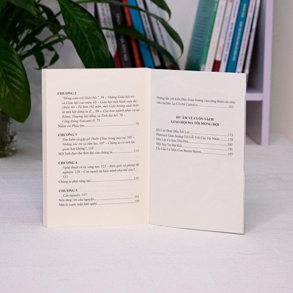 Sách - Giáo Hội Mà Tôi Mong Đợi: Suy Tư Của Đức Giáo Hoàng Phanxicô