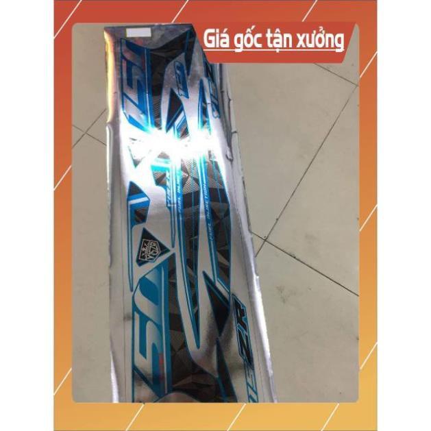 Tem rời exciter 150 chất liệu Crom ko bay màu