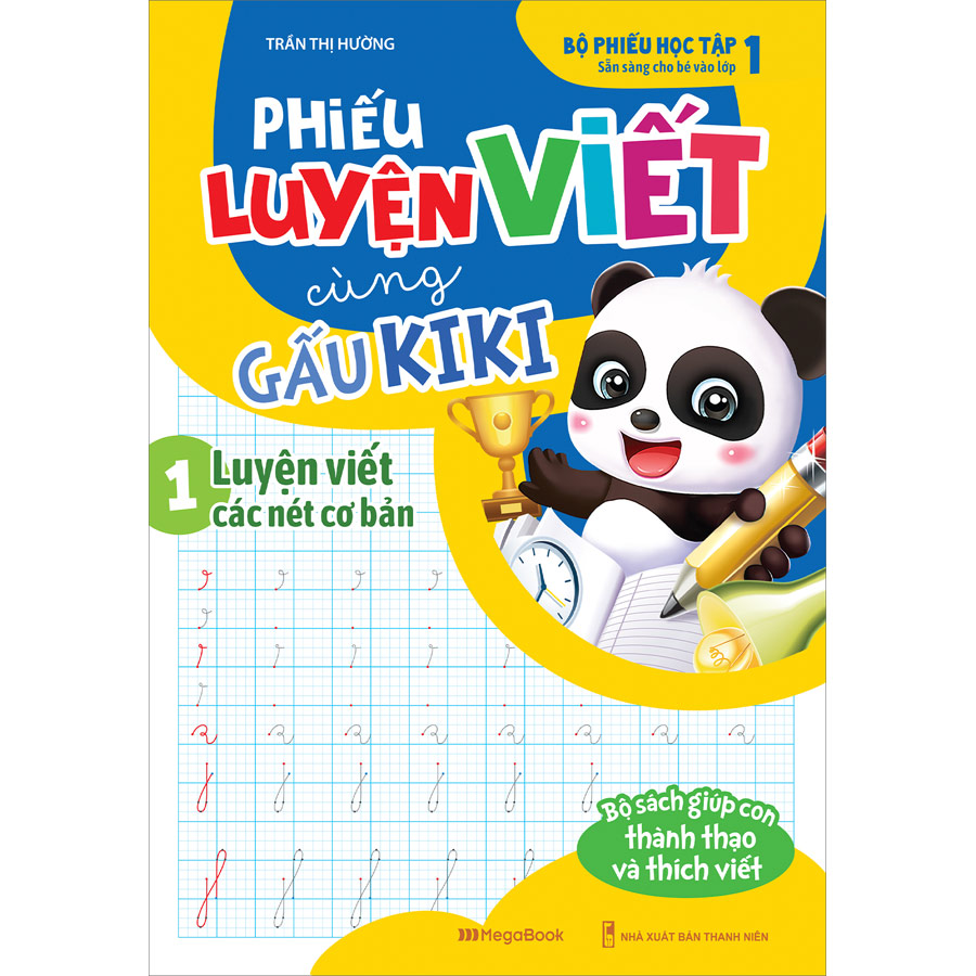 Combo 9 Cuốn: Bộ Phiếu Học Tập Cùng Gấu Kiki