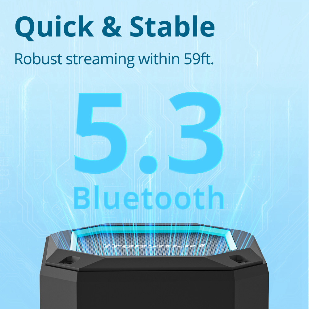Loa Bluetooth Tronsmart Element Groove 10W - Hàng Chính Hãng
