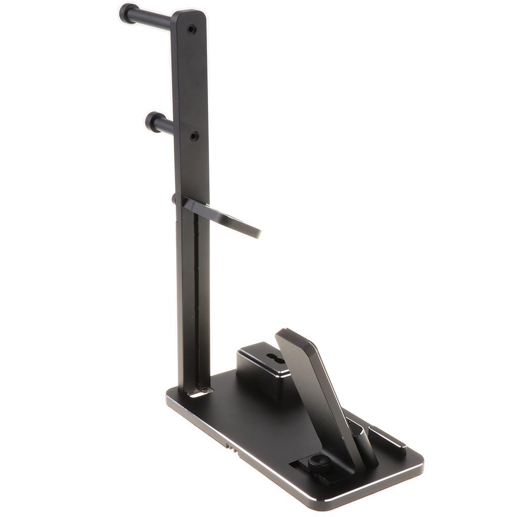 6 In 1 Aluminium Charger Stand Charging Dock for Apple Watch 1/2/3 Black