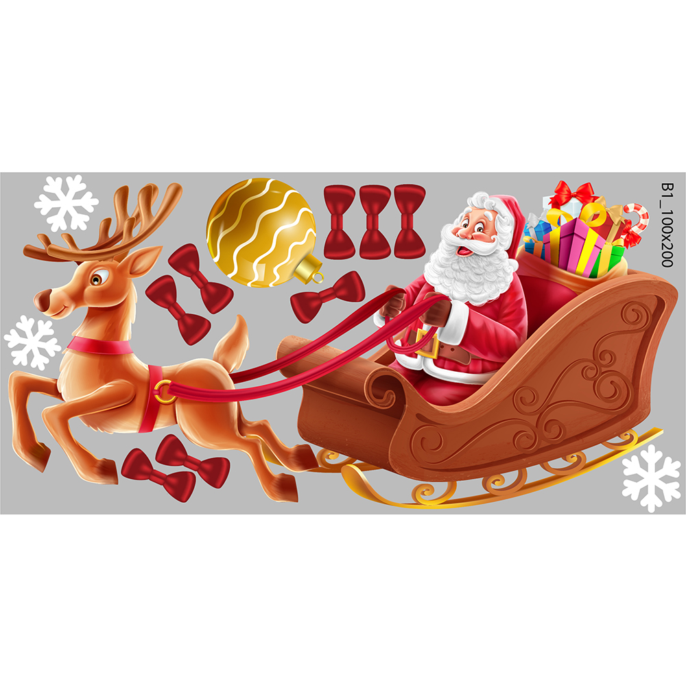 DECAL TRANG TRÍ NOEL 2021 COMBO SỐ 29