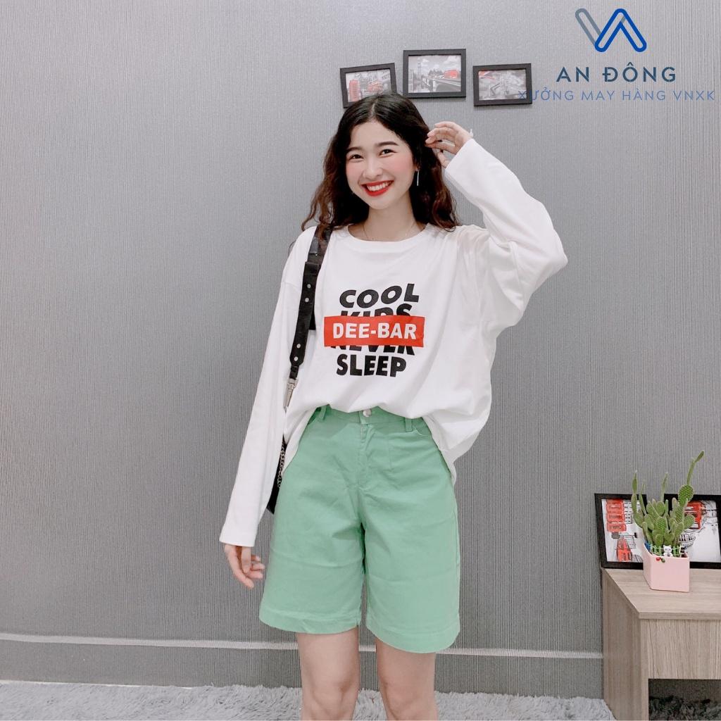 Quần Sooc Nữ, Quần Short Nữ KaKi Co Giãn Lưng Cao Túi Mổ Ulzzang Phong Cách Hàn Quốc Siêu Đẹp (KKCG)