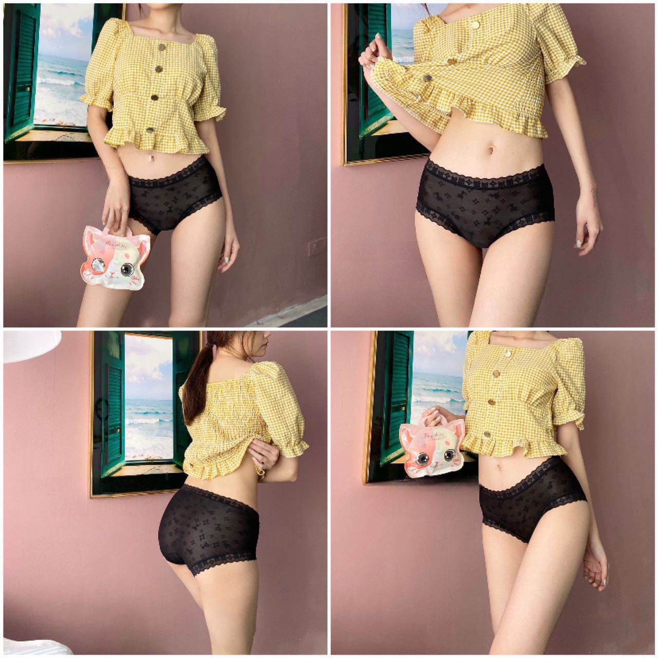 Set Quần Lót Mèo Nhỏ Đáng Yêu - B.Lingerie