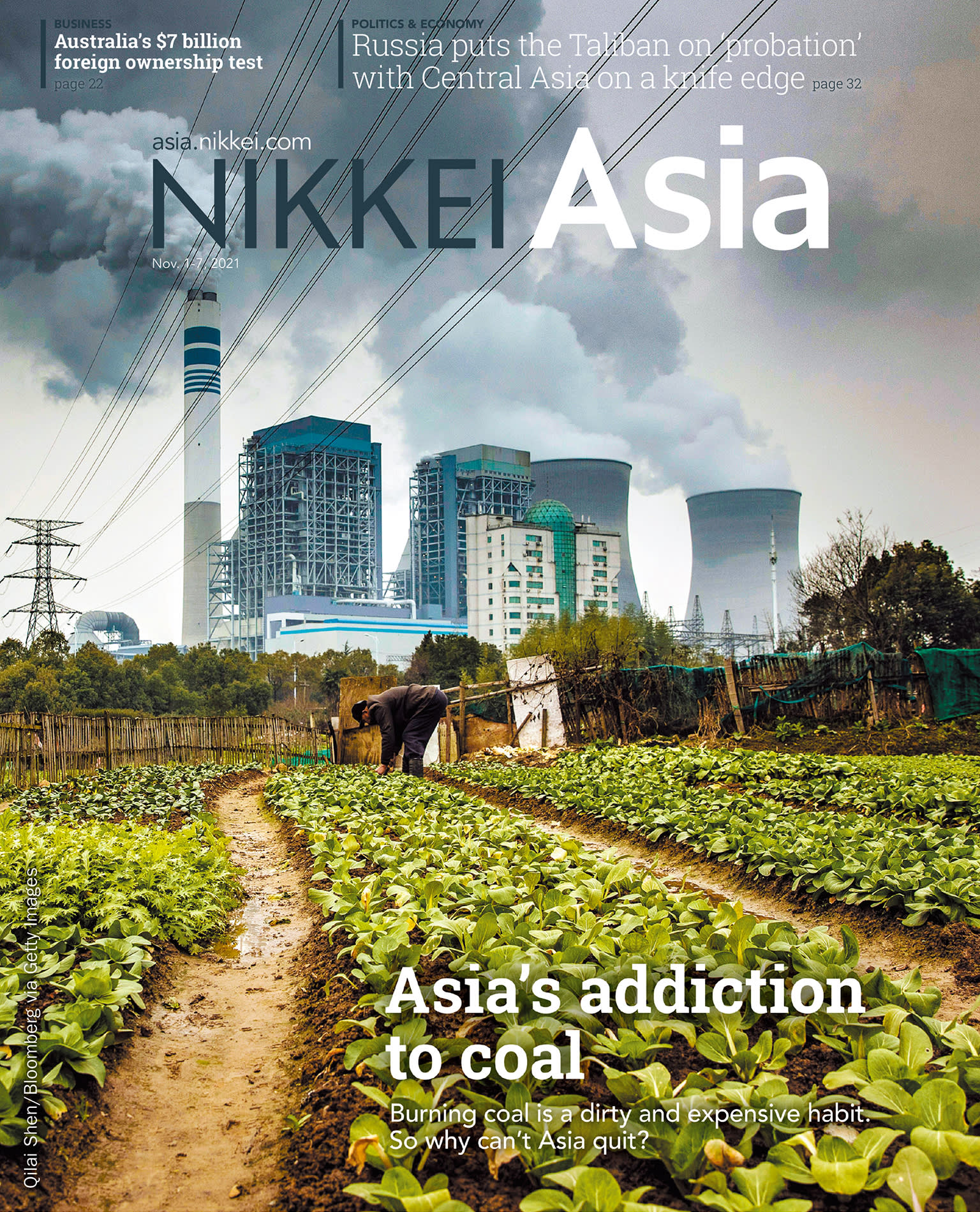 Nikkei Asian Review: Nikkei Asia - 2021: ASIA'S ADDICTION TO COAL - 43.21 tạp chí kinh tế nước ngoài, nhập khẩu từ Singapore