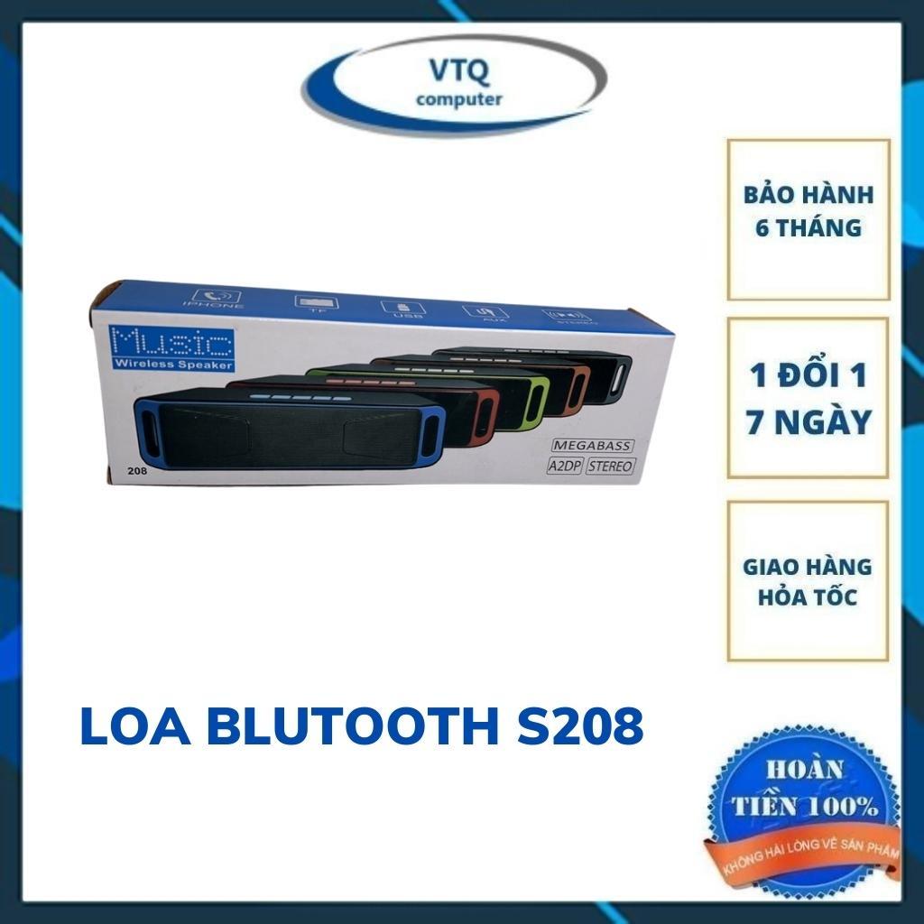 Loa S208 Bluetooth công suất lớn dùng cho máy vi tính PC, Laptop, Tivi , Giá siêu rẻ