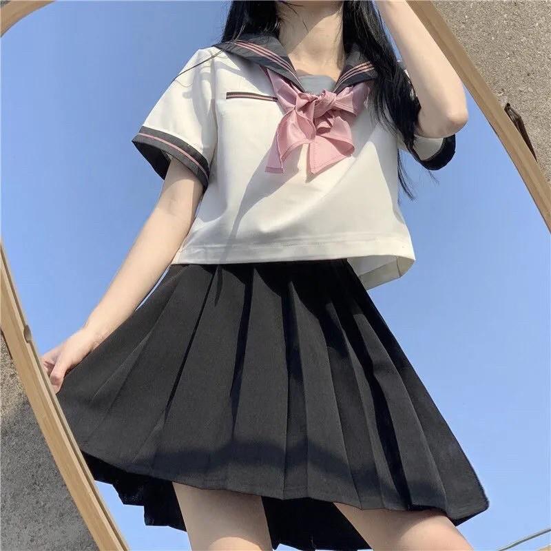 có Sẵn Set Jk Full 3 Món Áo Váy Tặng Nơ Phong Cách Học Sinh Nhật Bản  Cosplay Ulzzang   Hazomicom  Mua Sắm Trực Tuyến Số 1 Việt Nam