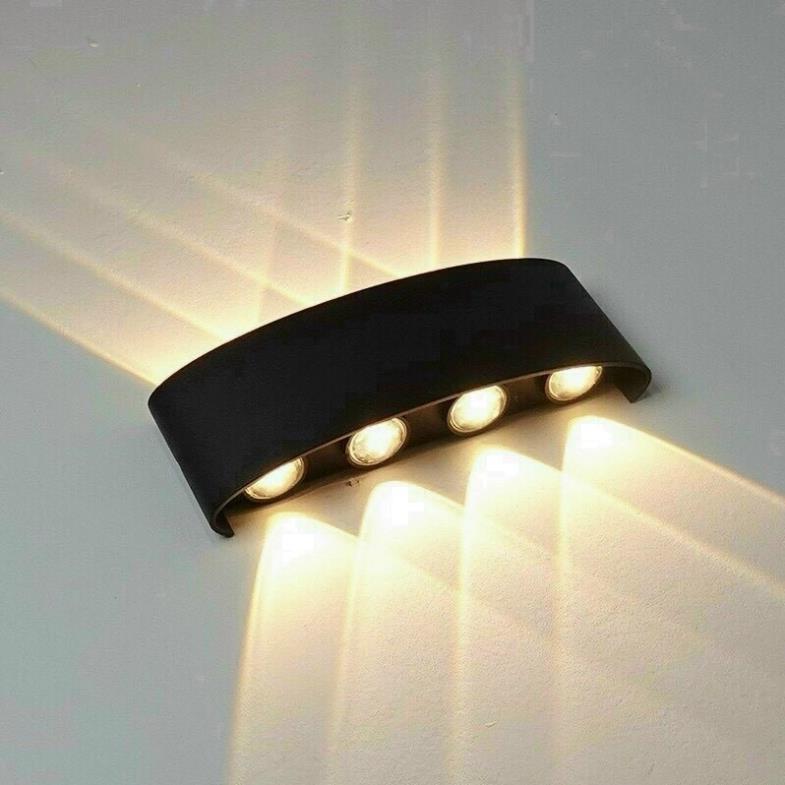Đèn tường 2 đầu ,đèn hắt tường sân vườn,cầu thang 2W-4W-6W-8W