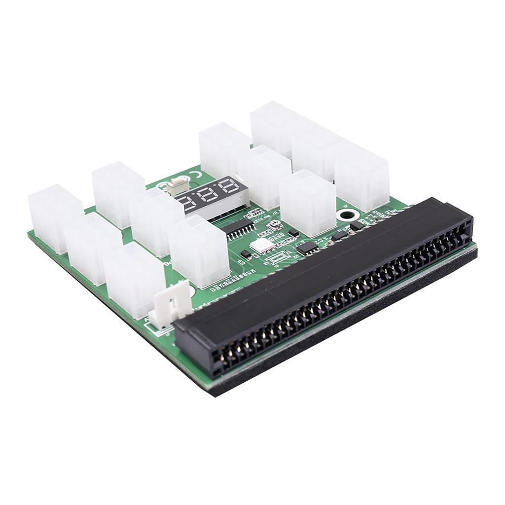 2X Power Module Breakout Board for HP PSU Server 6Pin to 8Pin Board+20cm Cable