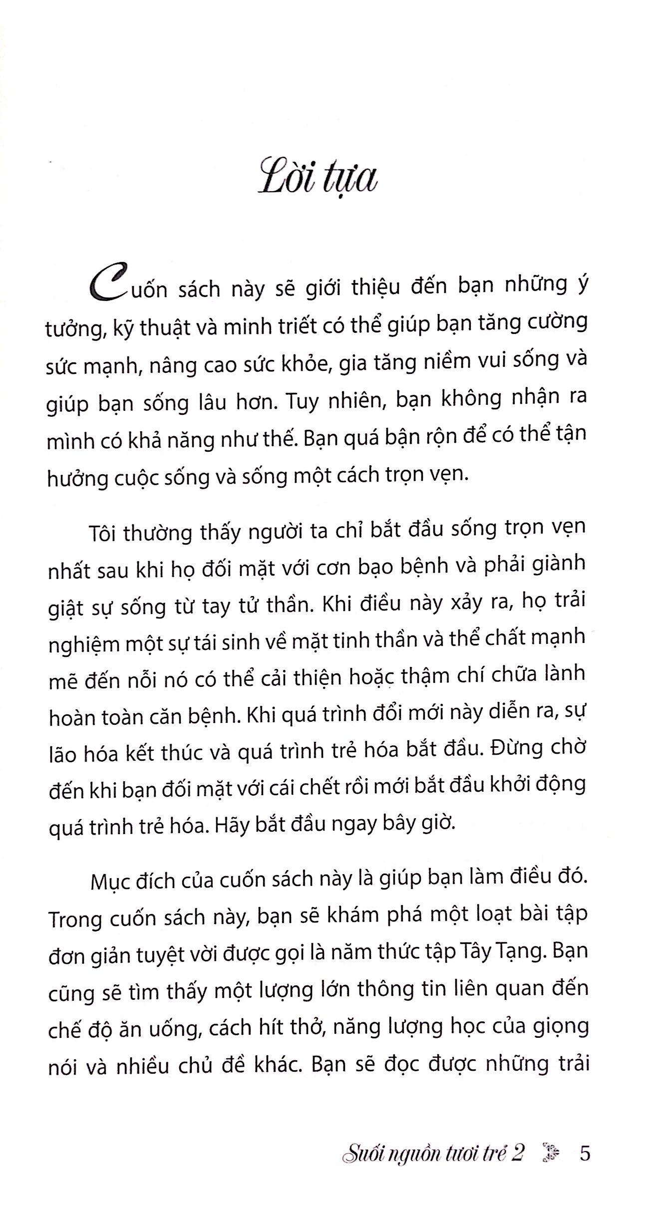 Suối Nguồn Tươi Trẻ 2 (Tái Bản 2022)