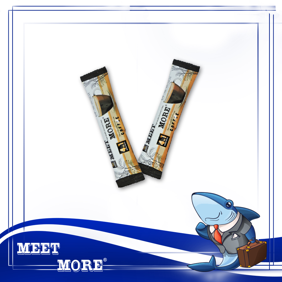 Bịch cà phê hòa tan 3 in 1 Meet More (50 gói x 18 g)