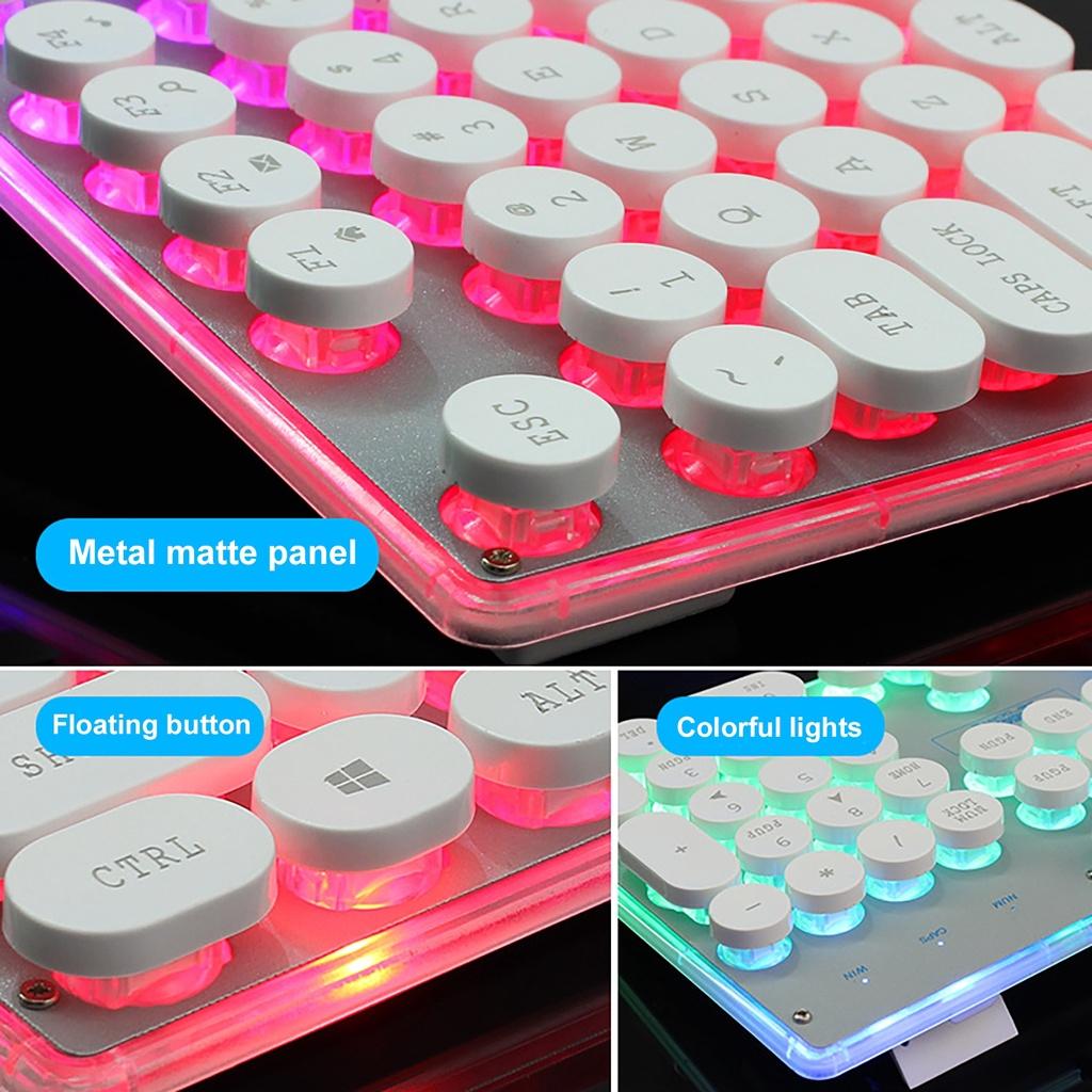 Bàn Phím Cơ Gaming 104 Phím Có Đèn Nền