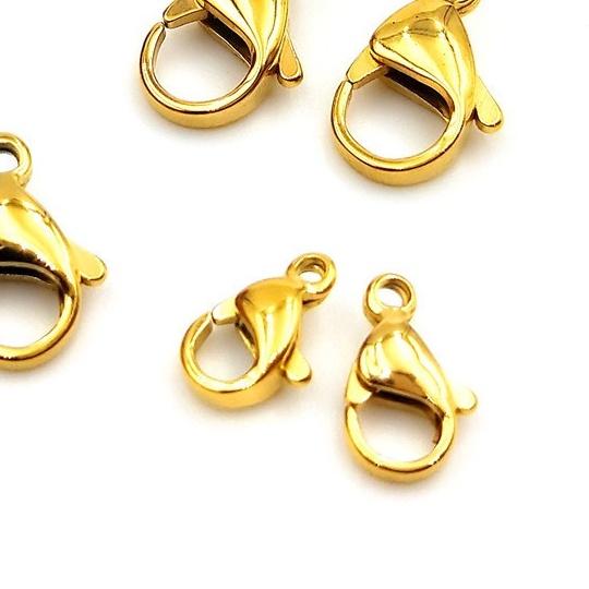 Móc Khóa Càng Cua Cao Cấp thay thế dây chuyền lắc tay chân -Hàng titan sáng bóng bền
