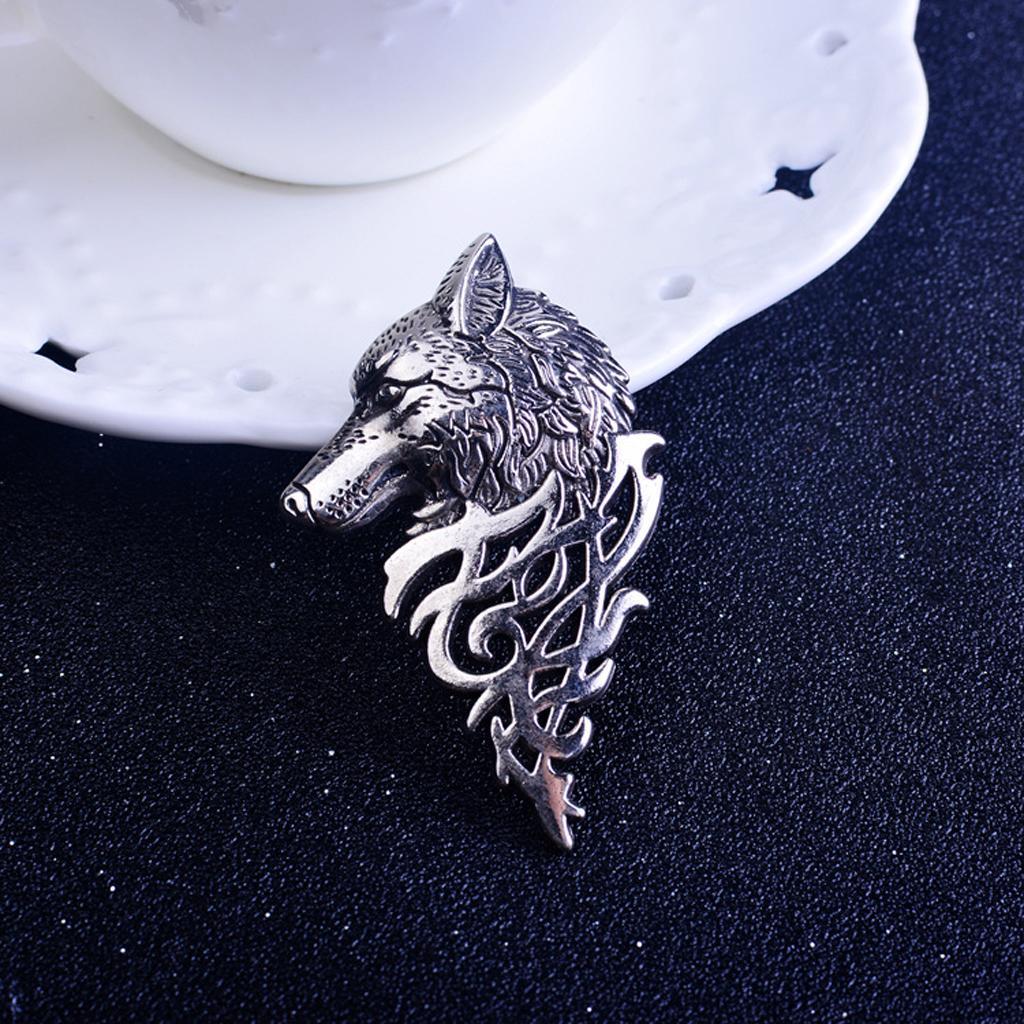 Punk  Label Pin Badge Button Men Collar Clip Pin Brooch T-shirt