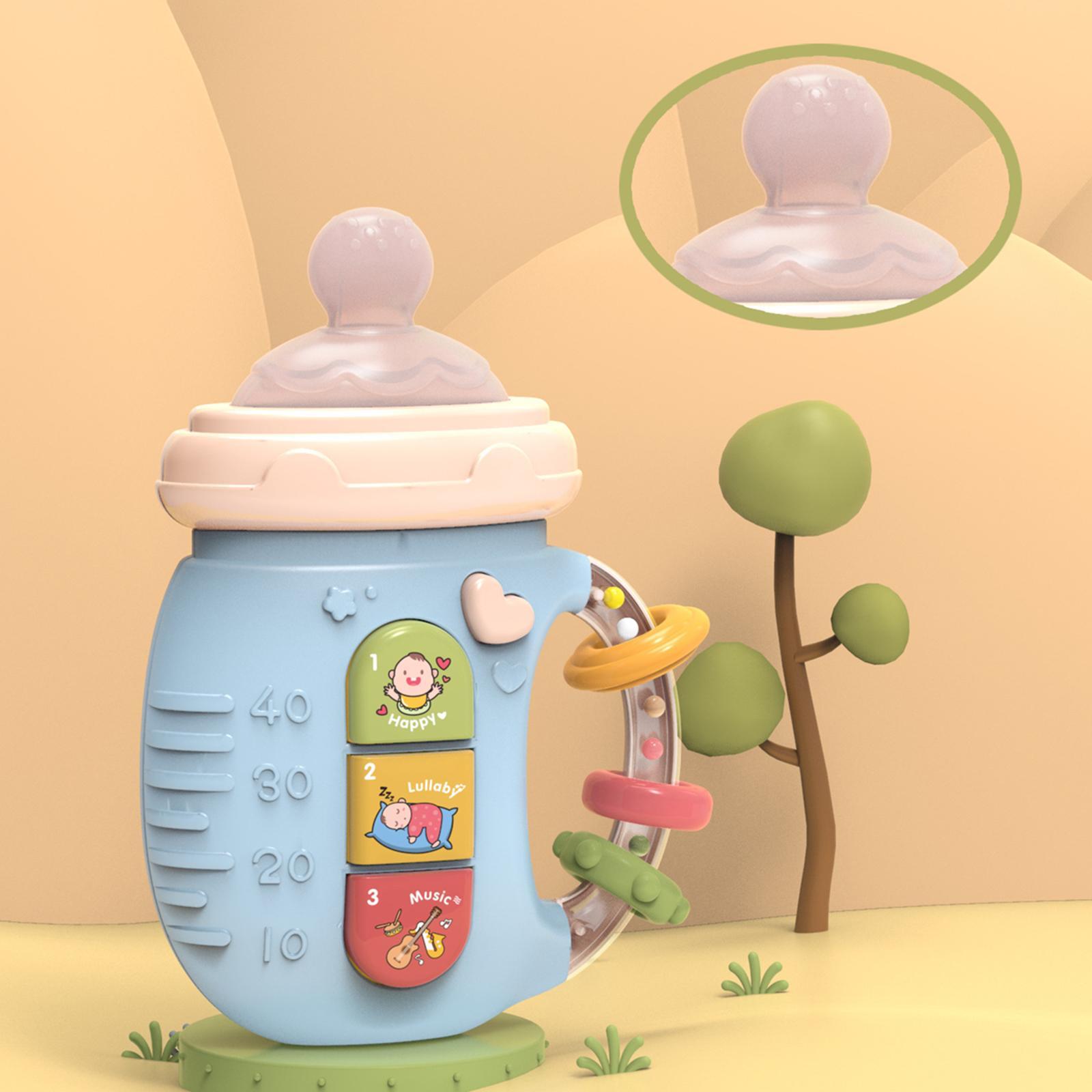 Cute Baby Rattle Toys Teether Developmental Newborn 3-6 Months Infant