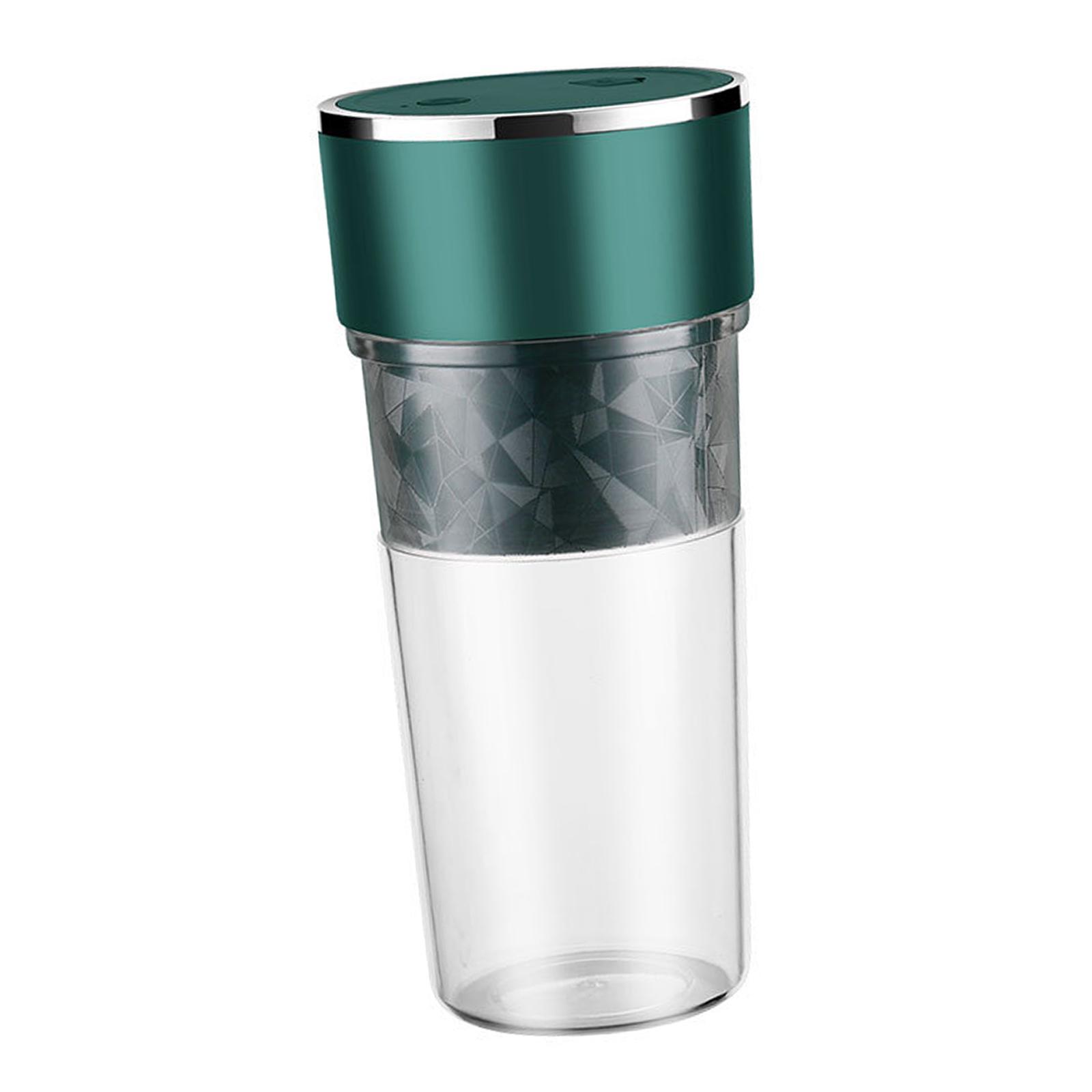 Portable Blender Jucie Fruit Blender Breakfast Drinkware Cup for Travel Pink