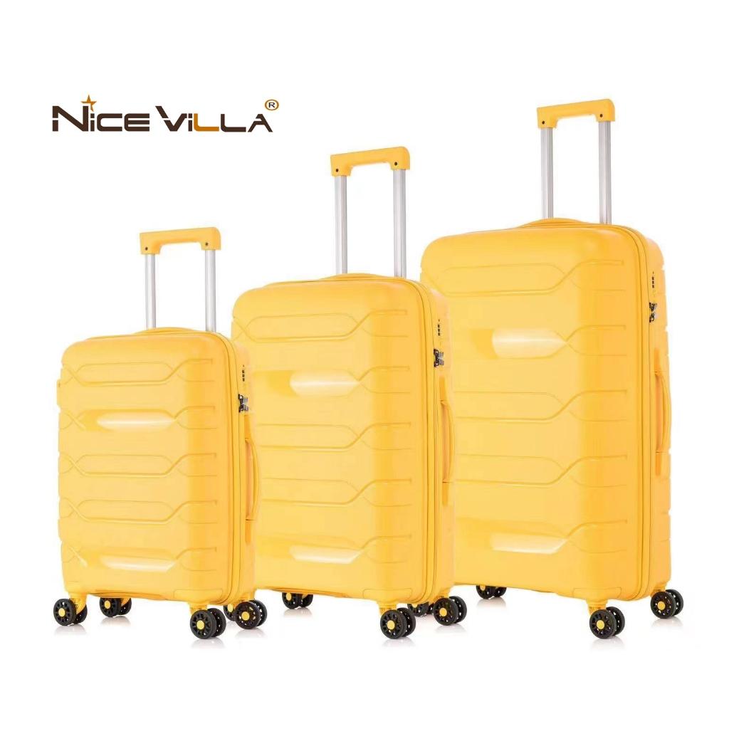 Vali Nhựa Dẻo PP Thời Trang NiceVilla Chống Va Đập Size 20inch &amp; 24inch &amp; 28inch
