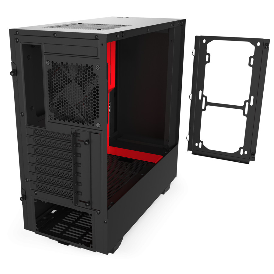 Case máy tính NZXT H510 (Red) - Hàng chính hãng