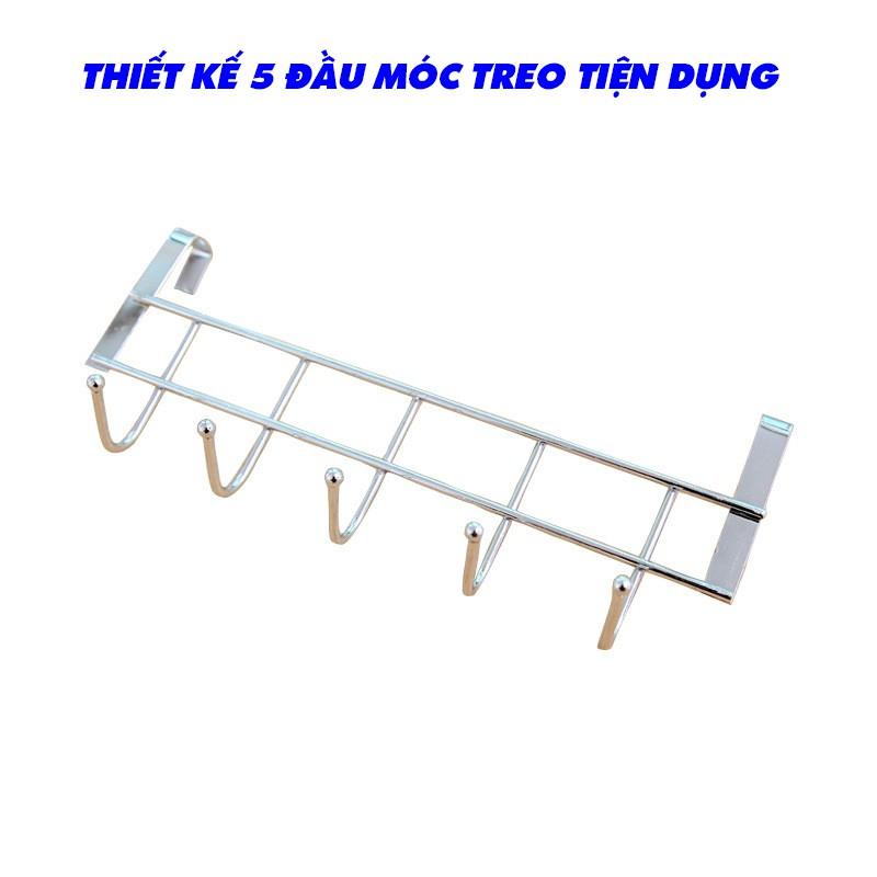 Móc Treo Quần Áo Sau Cửa, Gắn Tường Chất Liệu Inox Không Gỉ