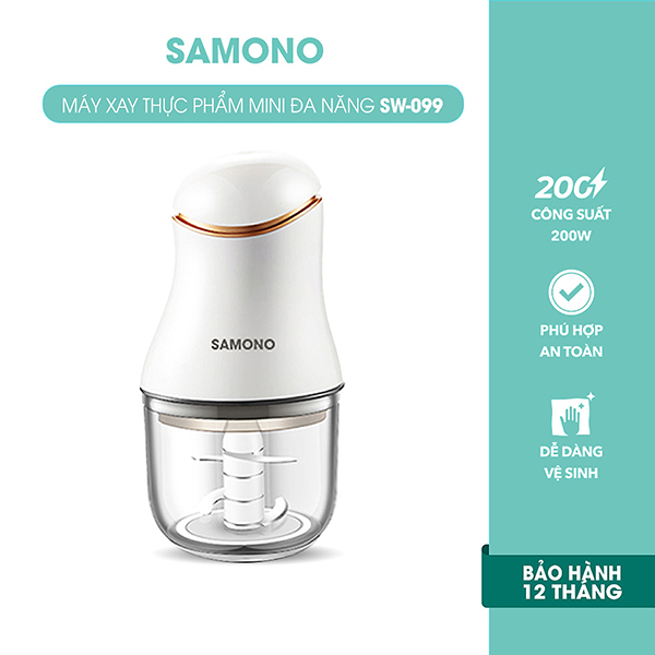 Máy xay đa năng mini SAMONO SW099 Nhỏ Gọn - Hàng Chính Hãng