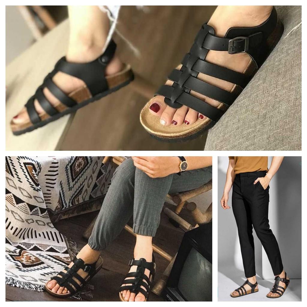 Giày sandal rọ chiến binh WARRIOR nam nữ ĐẾ TRẤU cực chất MÃ SATA41D - DÉP VĂN PHÒNG - DÉP HỌC SINH