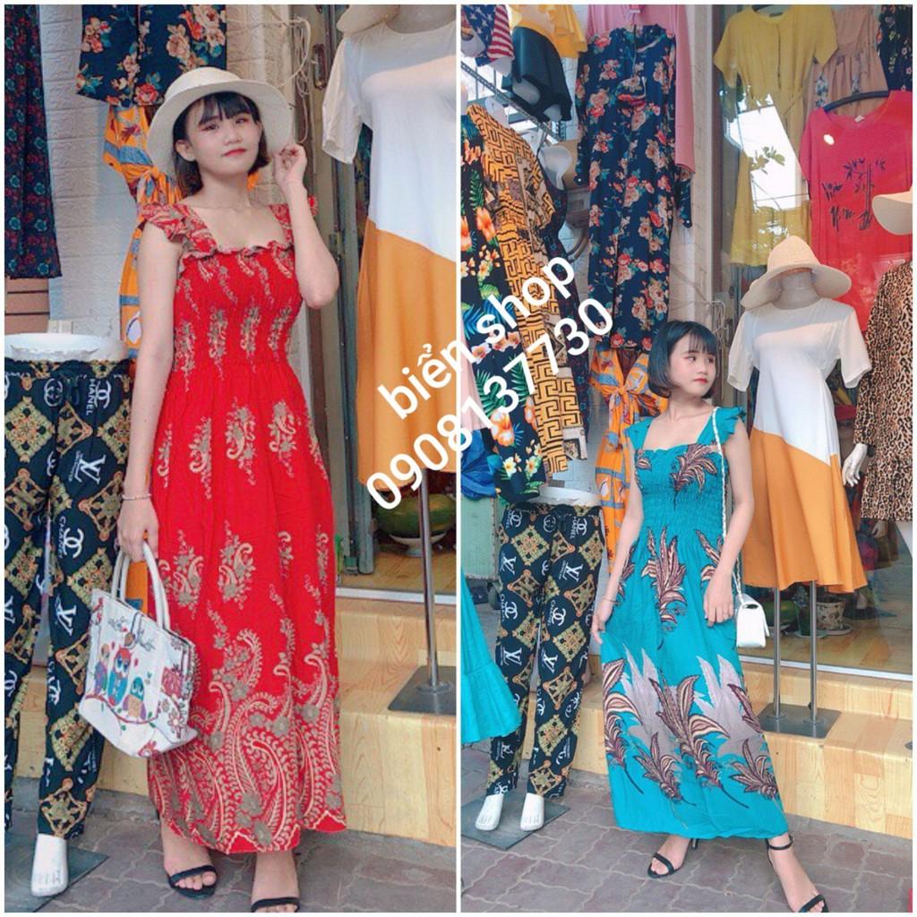 Đầm maxi cánh tiên