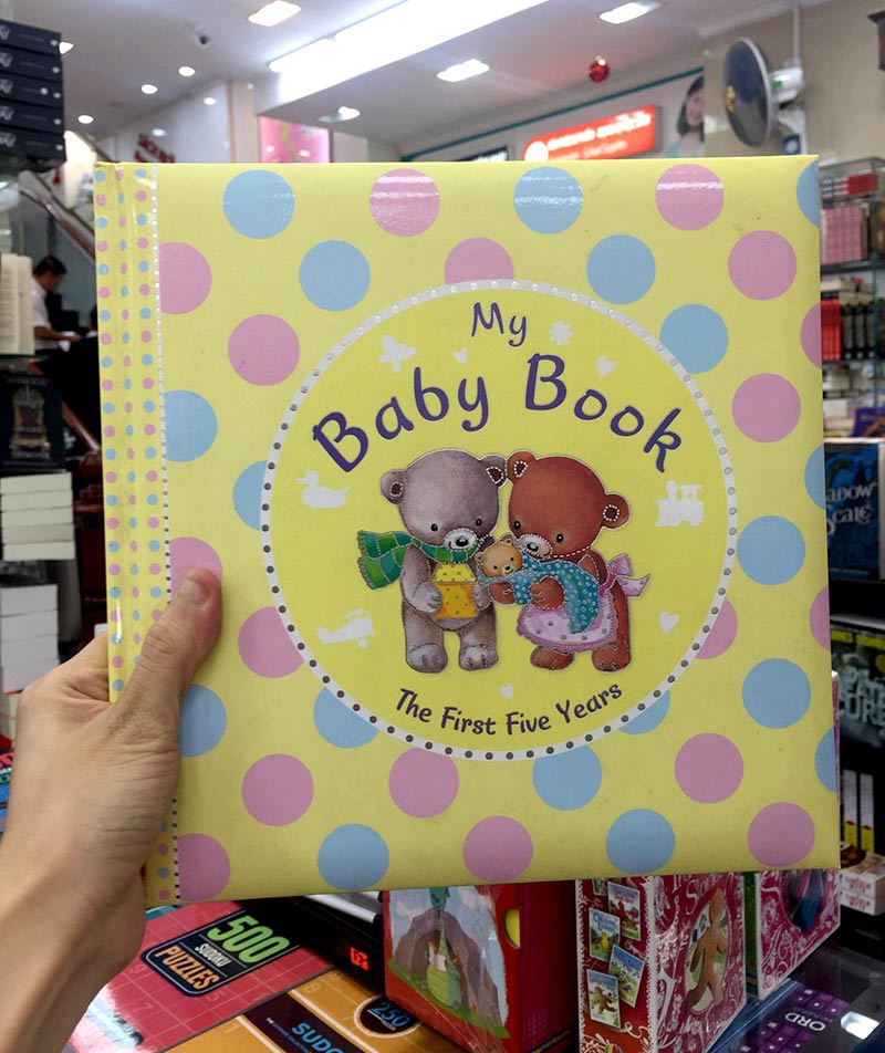 My First Five Year Diary - A Baby Record Book