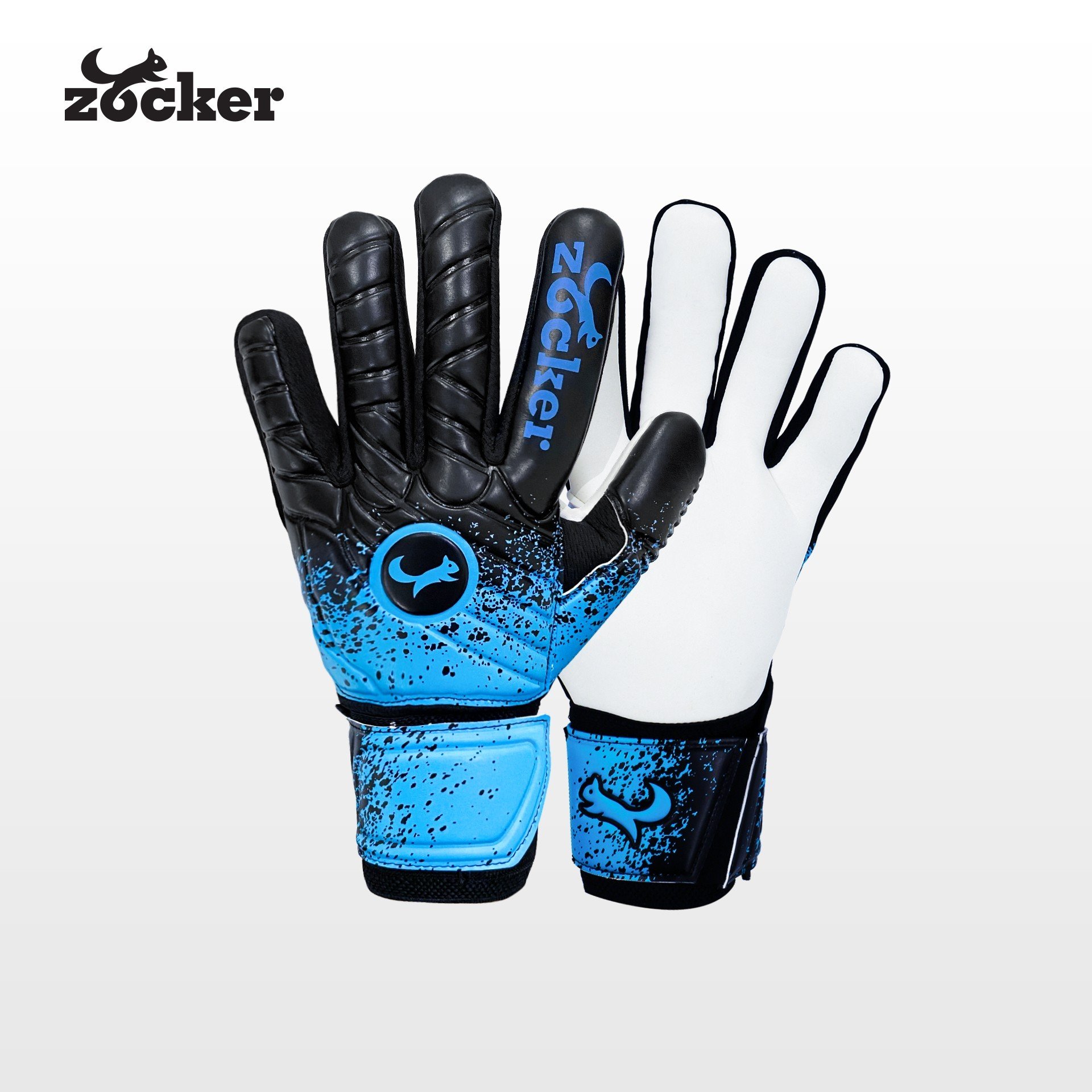 Găng Tay Thủ Môn Zocker Gloves Spencer - Bắt Dính Bóng, Thoáng Khí, Không Xương Linh Hoạt, Tặng Kèm Tất hoặc Túi Chính Hãng