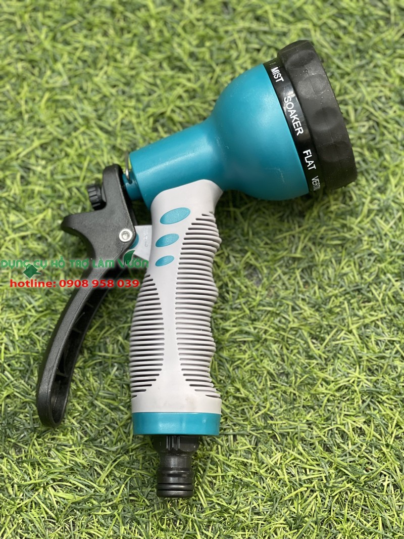 Vòi xịt tưới cây Total 8 cấp độ tưới , chuyên dùng làm vườn, xịt sân nhà , rửa xe, tưới cây nhiều lựa chọn khác nhau