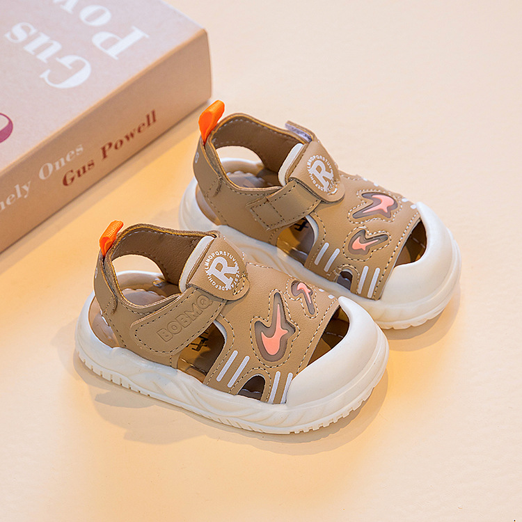 Giày Sandal quai hậu cho bé trai, giày tập đi siêu nhẹ, chống trơn trượt – GSD9103