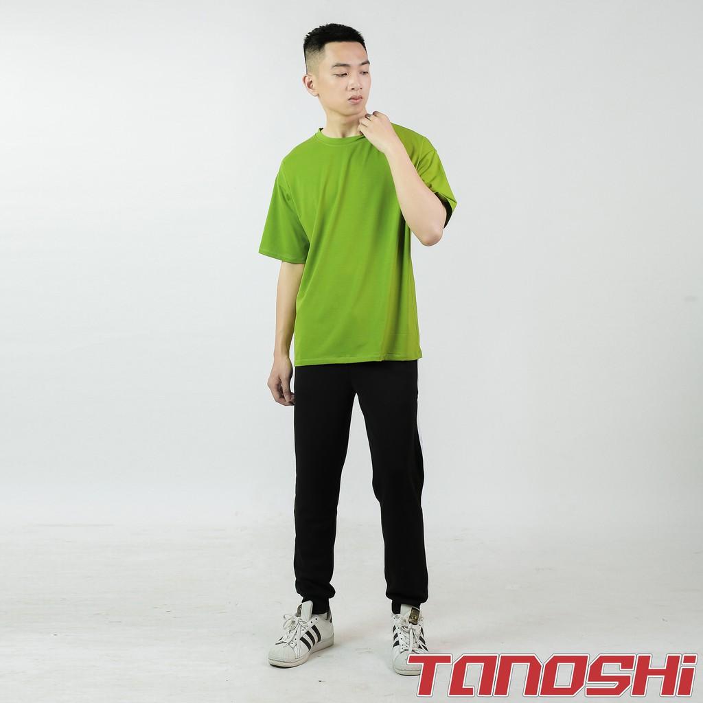 Áo Thun Nam trơn UNISEX form rộng tay lỡ