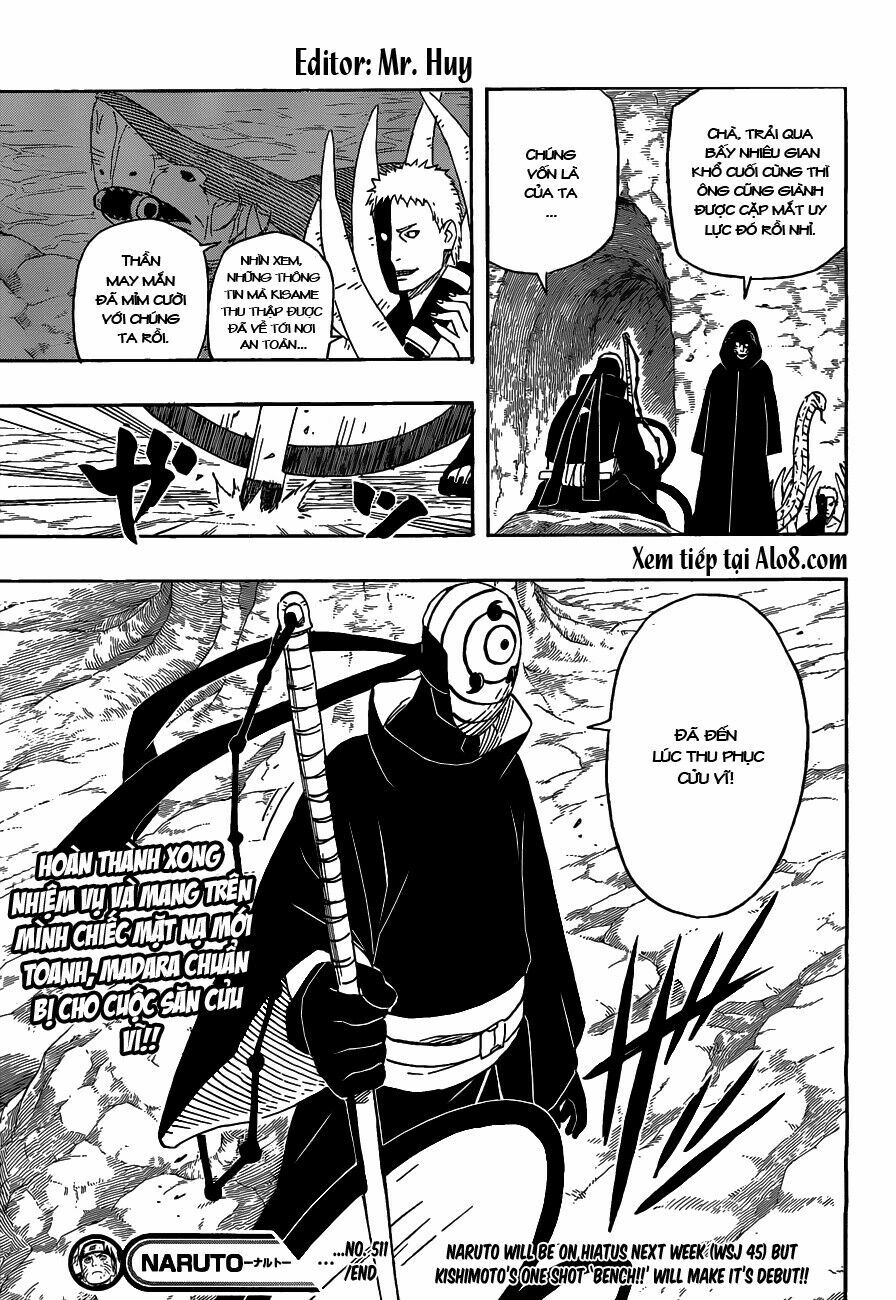 naruto - cửu vĩ hồ ly chapter 511 17