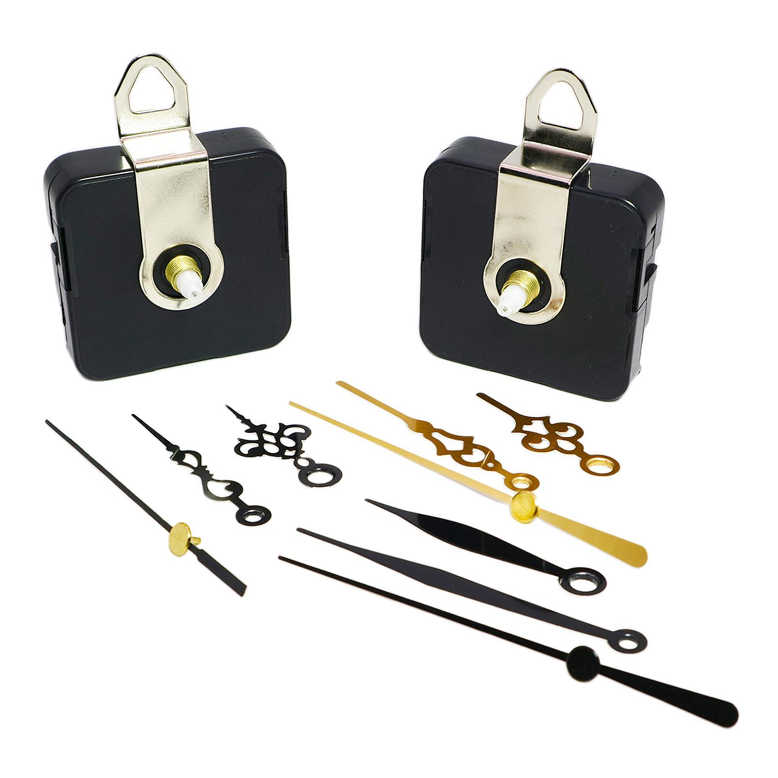 Silent Clock Movement Mechanism Repair Tool Parts Kit Set