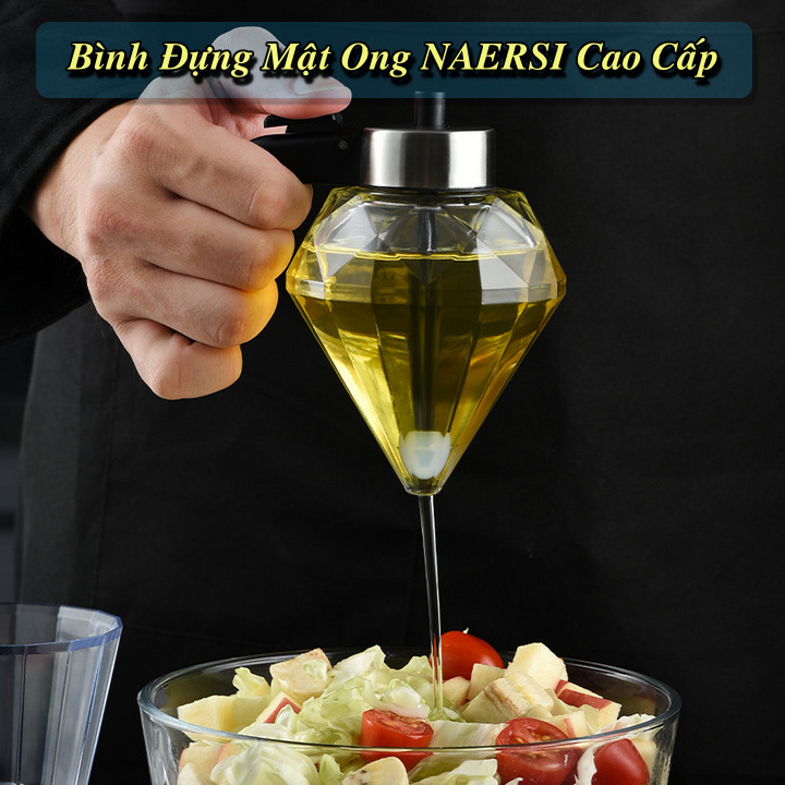 Bình Đựng Mật Ong NAERSI Cao Cấp 200ml - Home and Garden