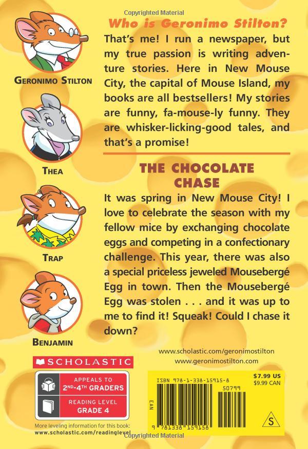 Sách ngoại văn: Geronimo Stilton #67: The Chocolate Chase
