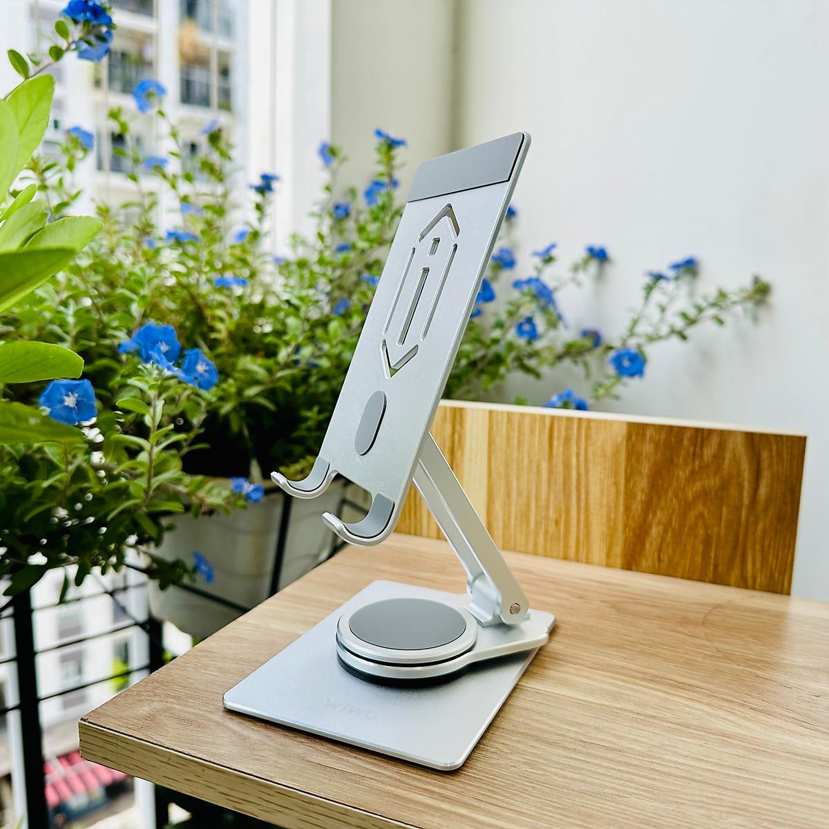 Giá đỡ Wi wu Rotation Stand ZM-013 ( Kim loại , xoay 360º) cho điện thoại và máy tính bảng - Hàng chính hãng